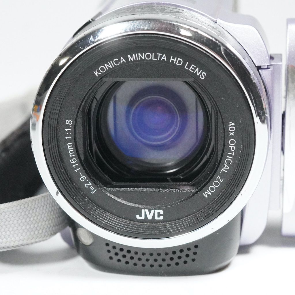 JVC Victor Everio GZ-E225-V パープル 動作OK 返金保証 /2359 - メルカリ