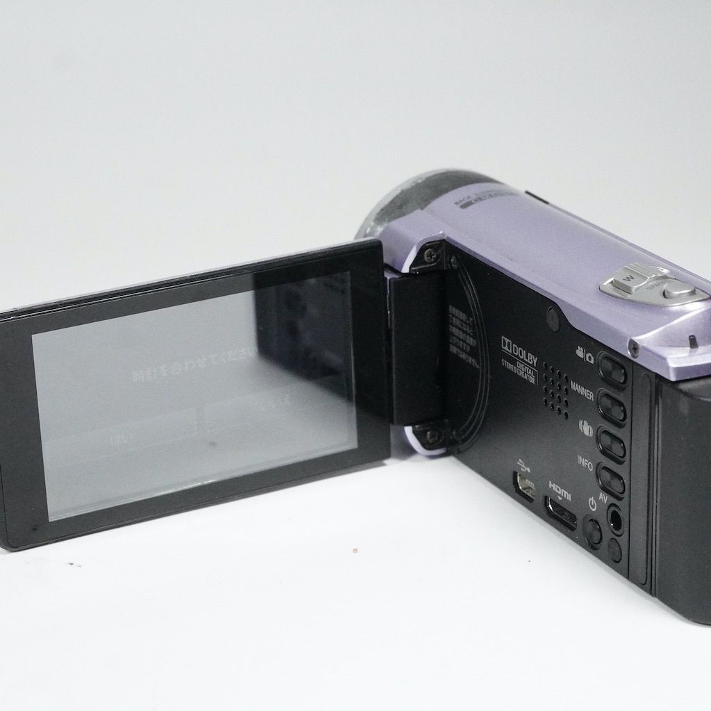 動作品 JVC GZ-E225 ハンディカム パープル Amazon.co.jp: JVCKENWOOD