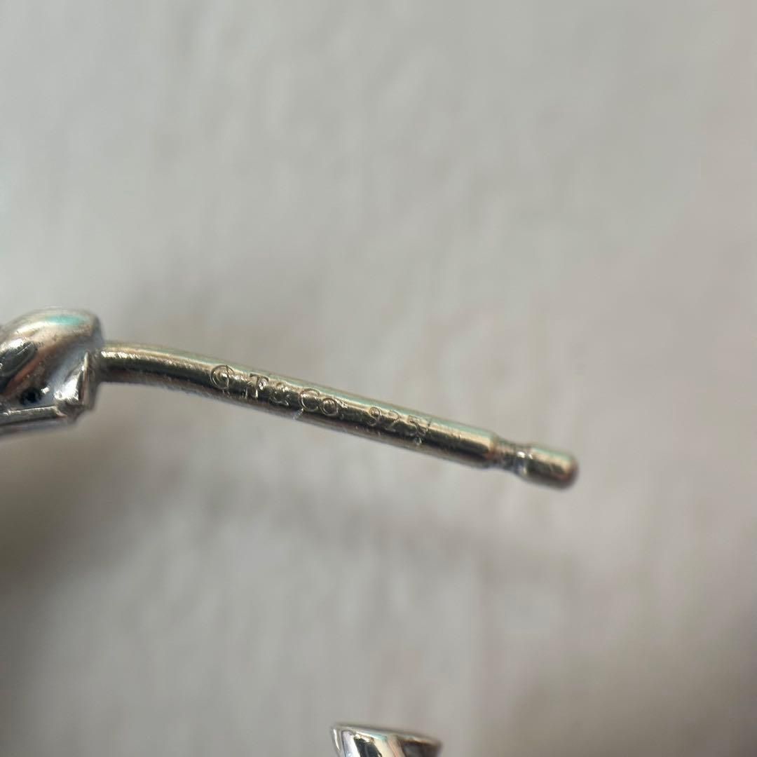 241【ティファニー】シルバー ツイスト フープピアス - メルカリ