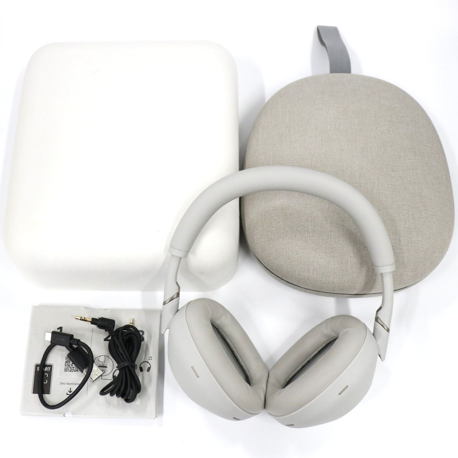 ソニー WH-1000XM6 ワイヤレスノイズキャンセリングヘッドホン wh-1000xm6-p プラチナシルバー 可 C