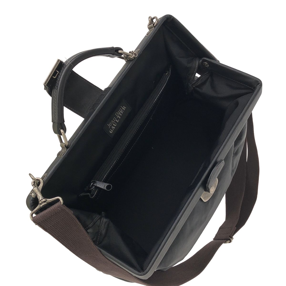 Jean Paul GAULTIER ジャンポールゴルチェ ドクターバッグ ブラック