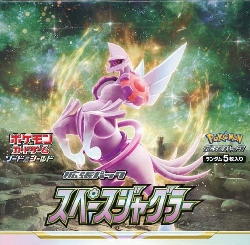 ソード＆シールド 拡張パック スペースジャグラー(シュリンク未開封BOX) 傷有り ポケモンカード ポケカ