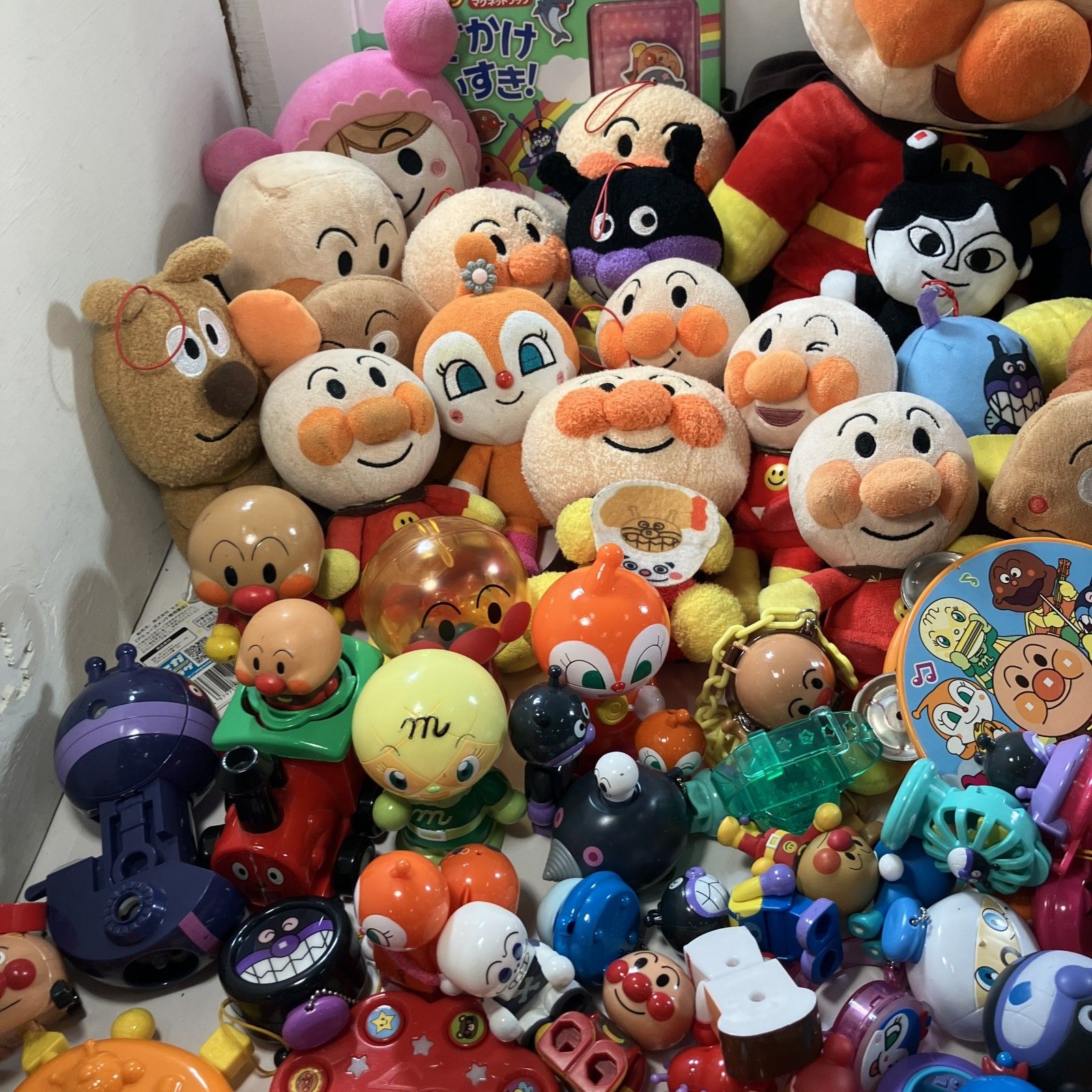 ☆ アンパンマン あんぱんまん ぬいぐるみ まとめ 小物 ばいきんまん