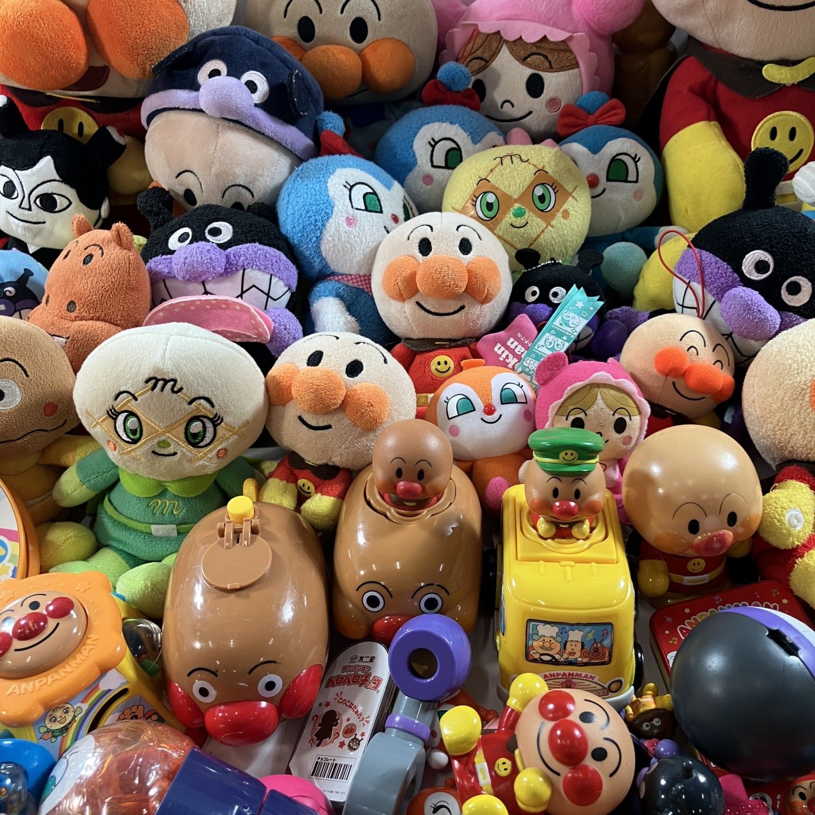 ☆ アンパンマン あんぱんまん ぬいぐるみ まとめ 小物 ばいきんまん 