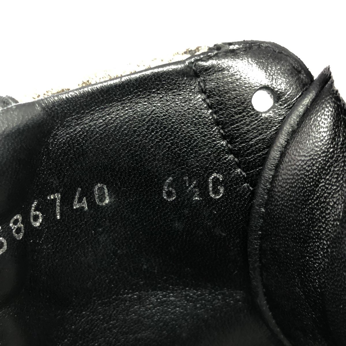 GUCCI グッチ GGスプリームハイカットスニーカー 386740 ブラック 