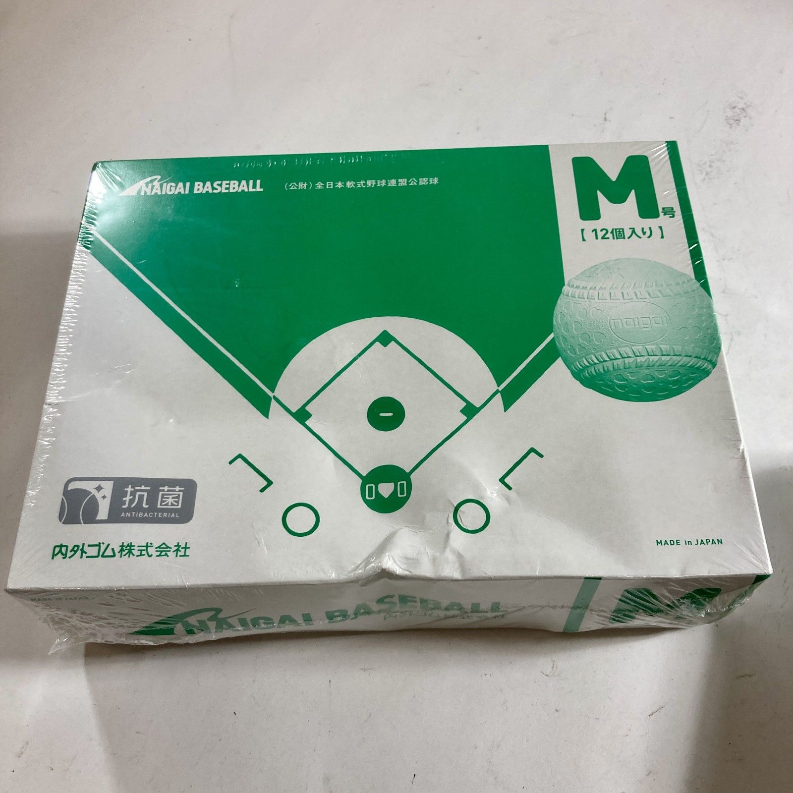 軟式野球ボール NAIGAI 入り 2箱 まとめ商品 3 5 kg