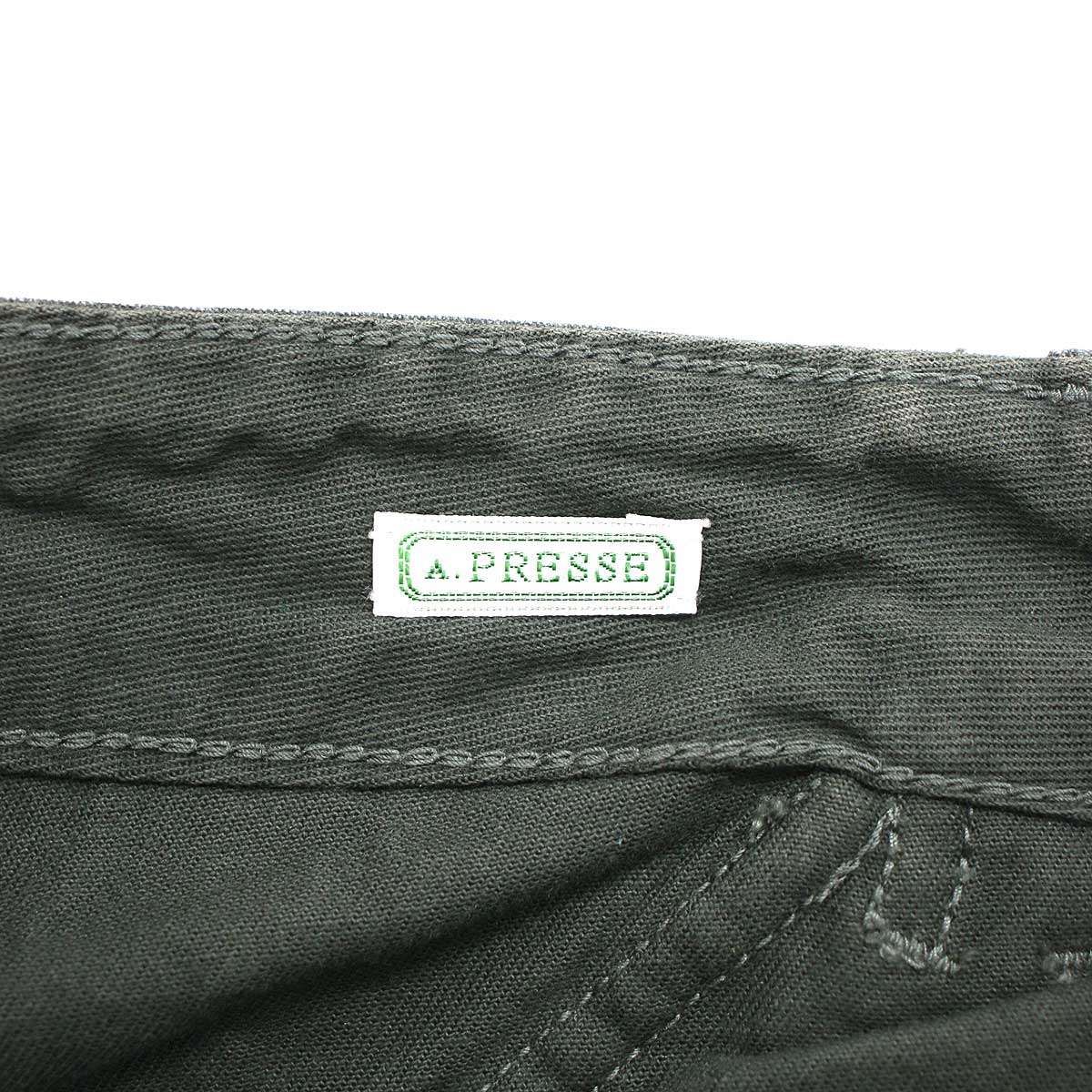 メンズ A.PRESSE ア プレッセ 25SS M-51 Custom Pants OLIVE コットン