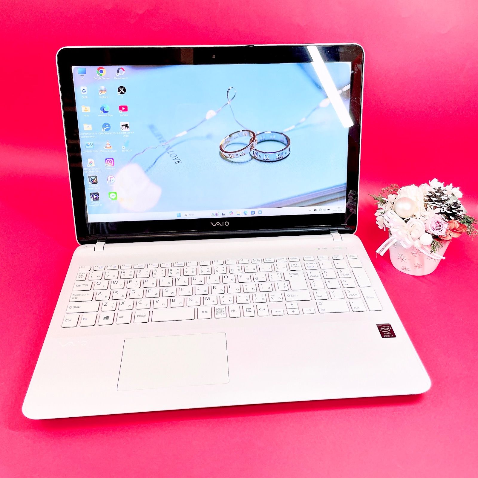 VAIO ノートパソコン SSD Corei7 メモリ16GB Win11 A4 VAIO ノートPC i7 16GB SSD+HDD Win11 VAIO - ZX高性能i7⭐️新品