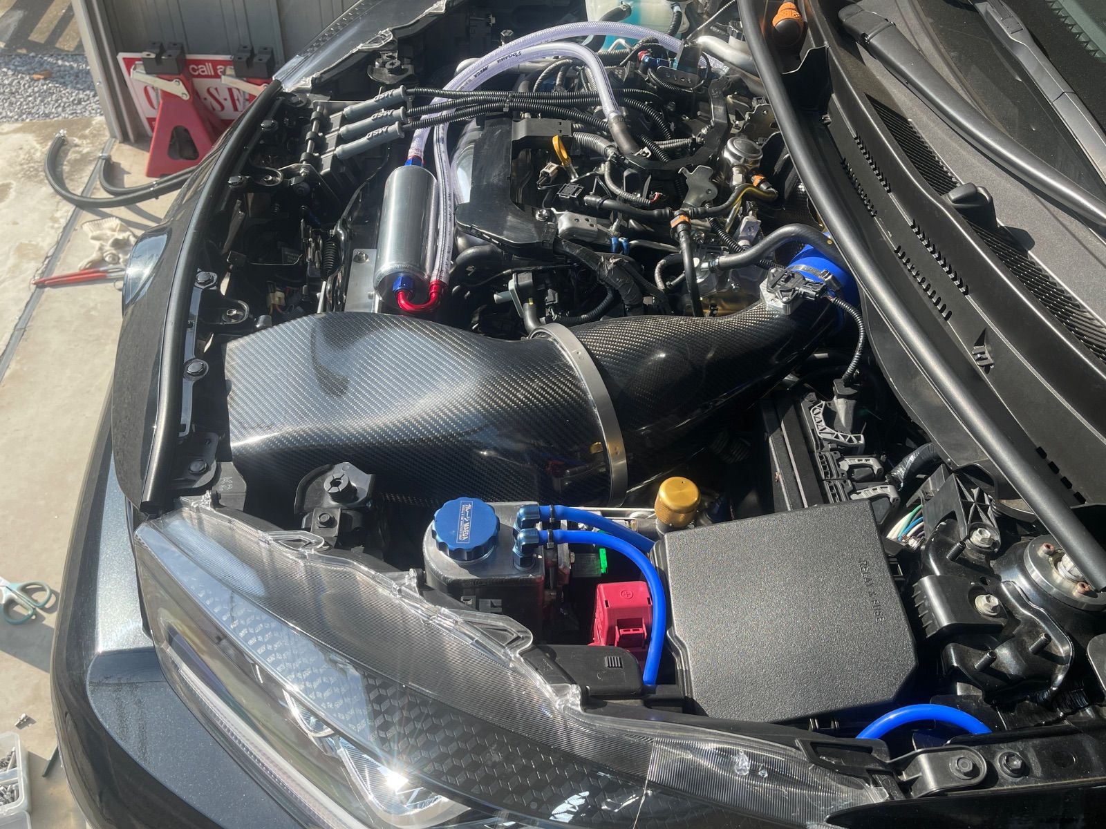 GRヤリス用ワンオフGTオイルキャッチタンクv2