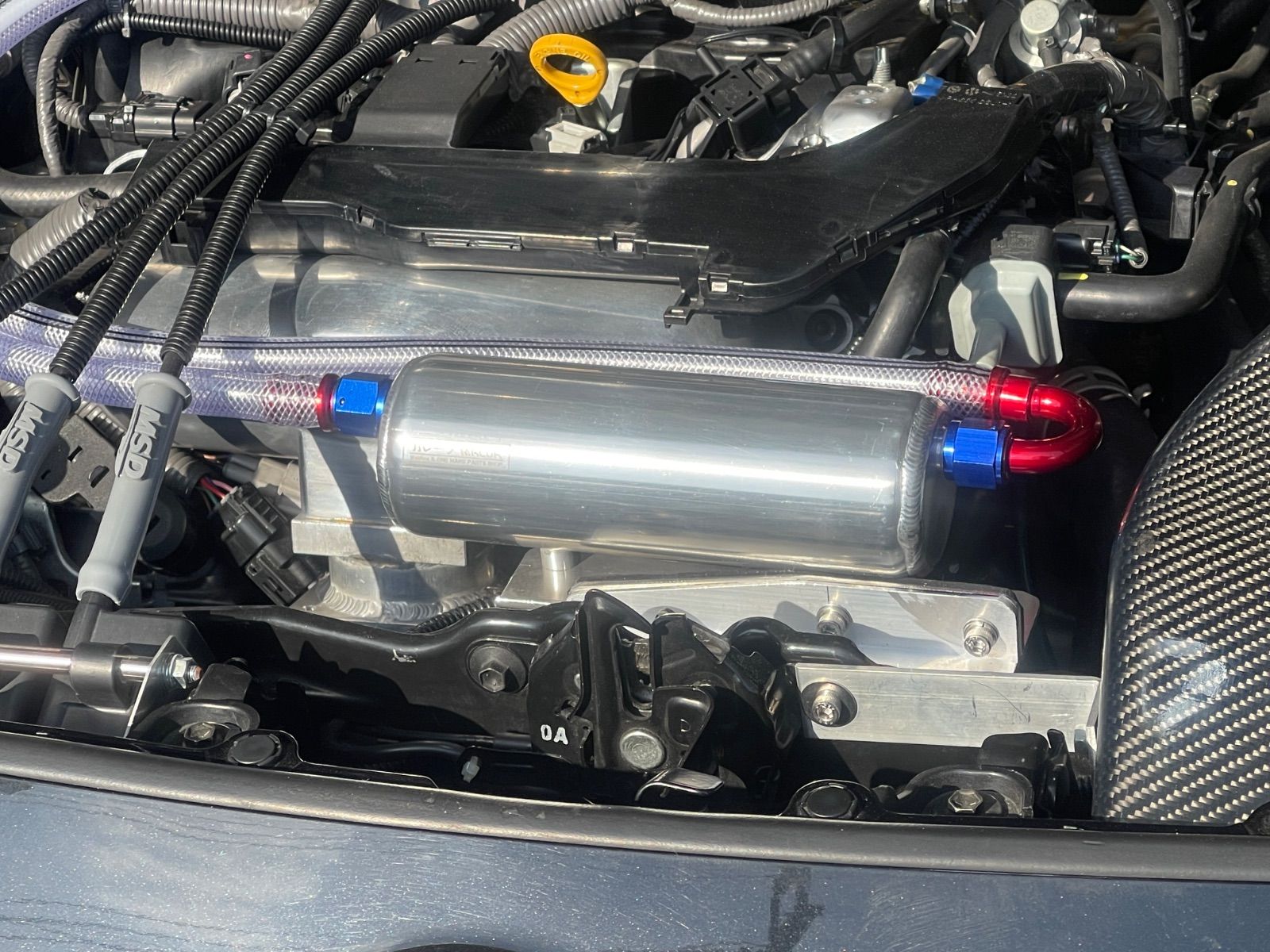 ガレージMAEDA GRヤリス用ワンオフGTオイルキャッチタンクv2