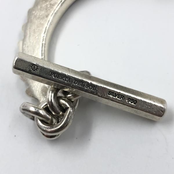 PUERTA DEL SOLプエルタデルソル シルバー 950 ブレスレット PUERTA