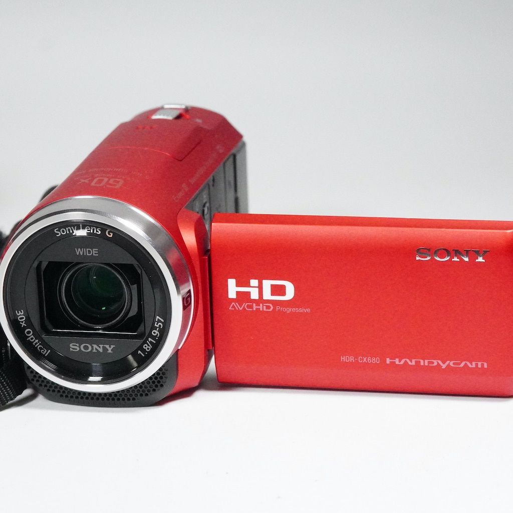 SONY ソニー HDR CX 680 レッド 返金保証 2364