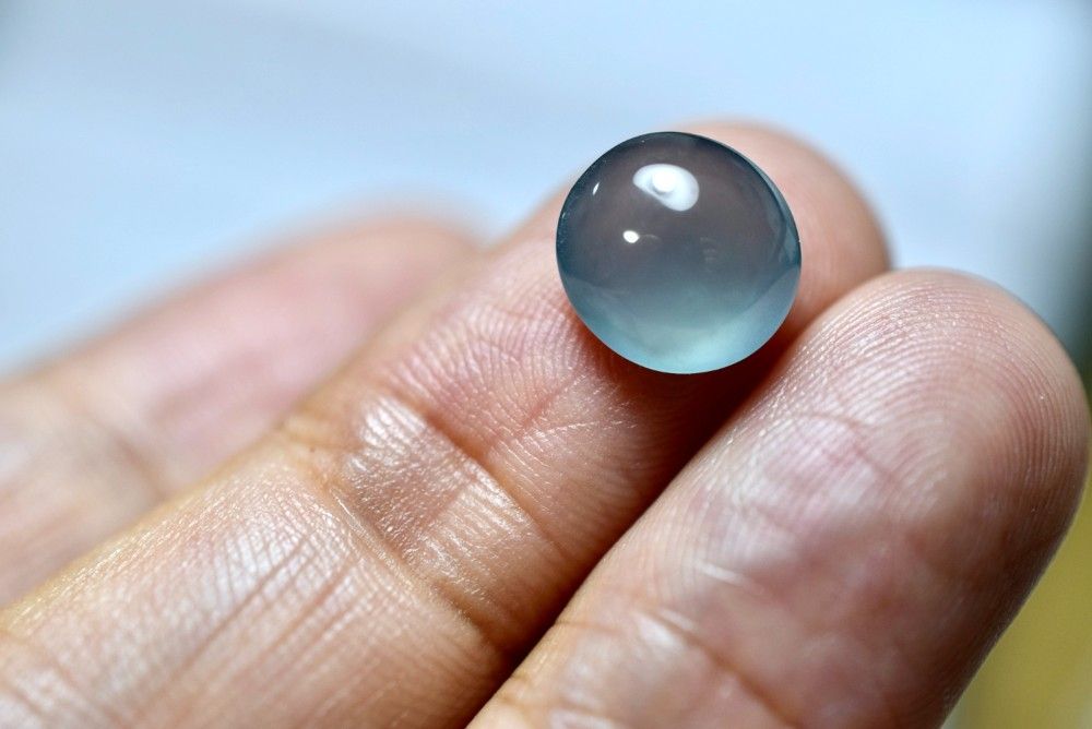 SR12-25 宝石質 高氷種 青色 グアテマラ産 天然 A貨 本翡翠 ルース 硬玉 ジェダイト FORTGASGNV_COM_BR