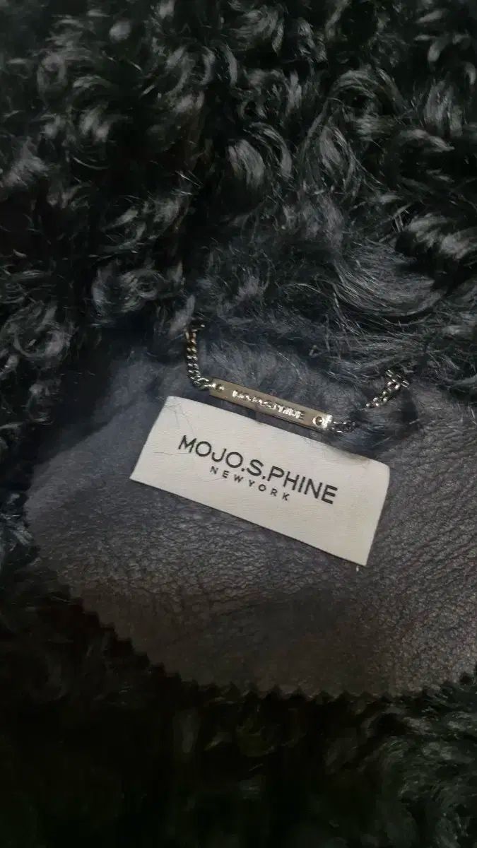 MOJO.S.PHINE モジョエスピン シープスキン ブラック コート GULLKHAN_COM