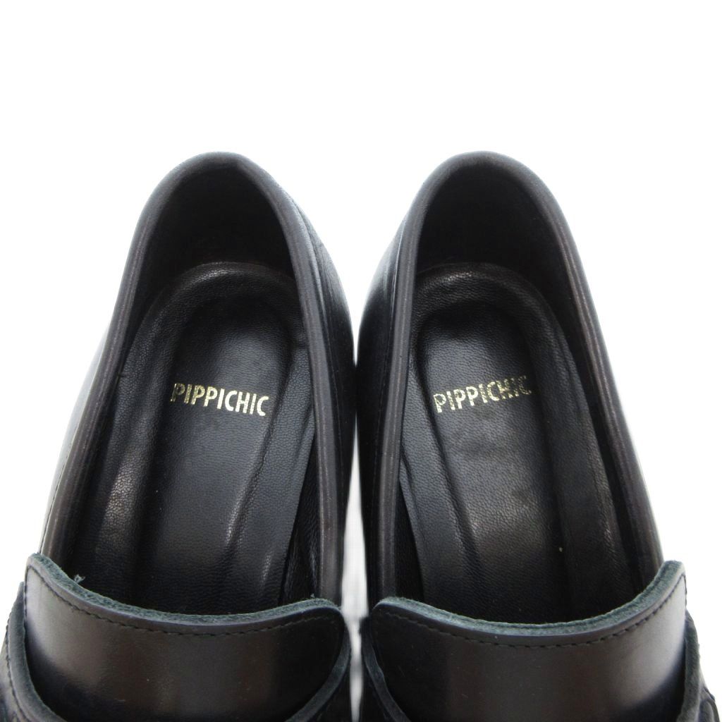 ピッピシック PIPPICHIC ローファー ターンロック レザー 23.5cm ピッピシック PIPPICHIC ローファー ターンロック レザー 23.5cm