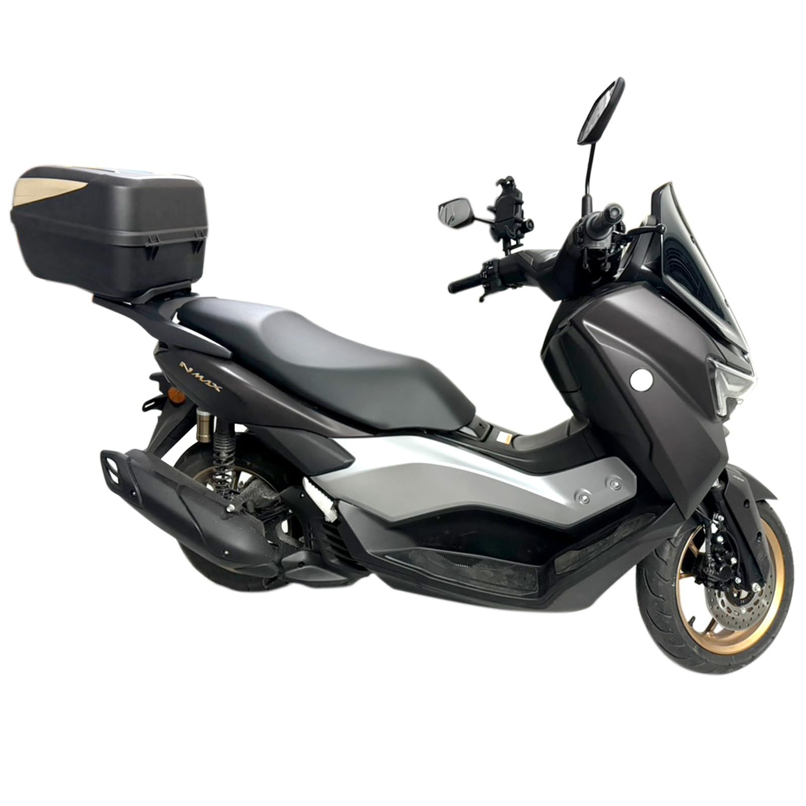 Entrotech NMAX125 NMAX155 式対応 リアキャリア バイク用キャリア 荷台 アルミ合金製 耐荷重15kg リアボックス 荷台 カスタムパーツ FFCRYSTALESIA_COM