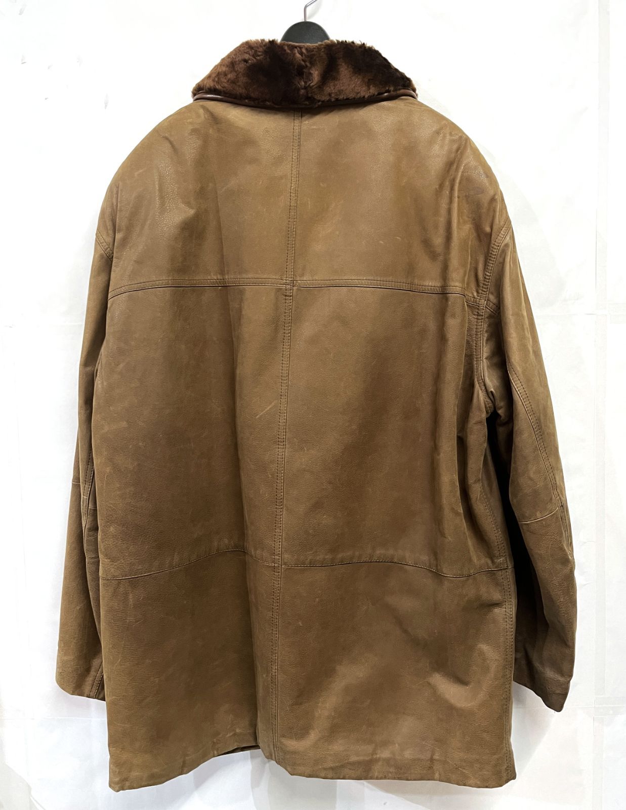 80s 90s ヴィンテージ イタリア製 Lamatta｜ラマッタ レザーコート