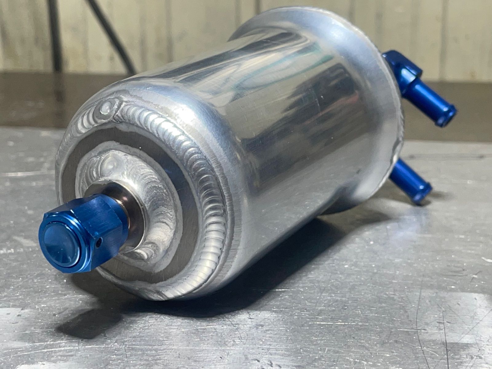 ガレージMAEDA ワンオフGTオイルキャッチタンク