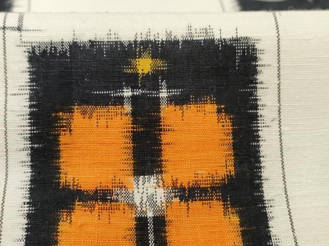 平和屋着物□上質な紬 格子花文 正絹 逸品 AABC1981nf - メルカリ