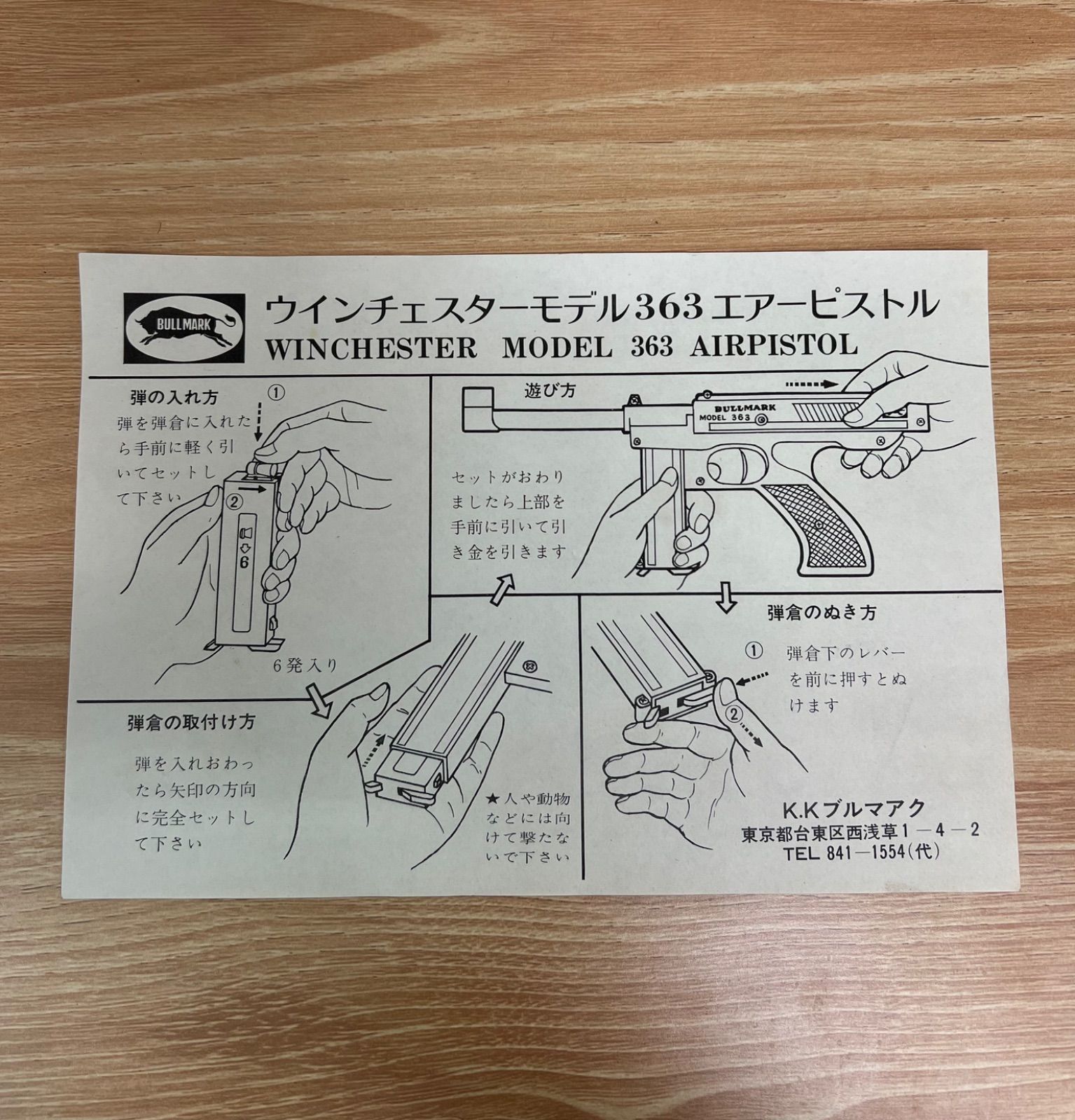 ブルマァク ウィンチェスターモデル363