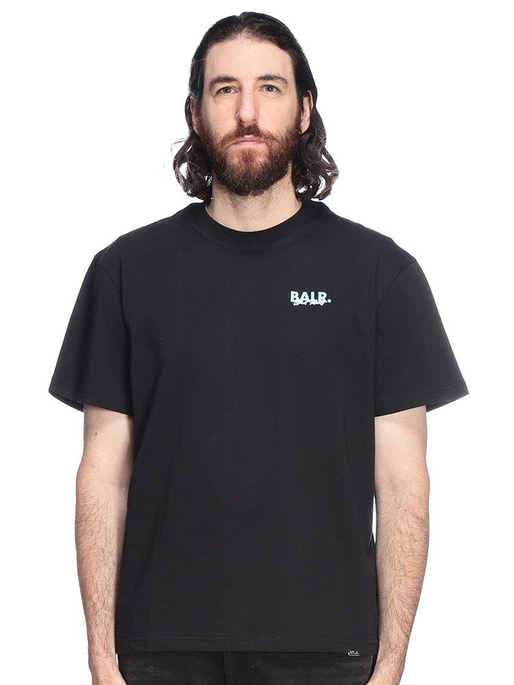 BALR ボーラー ロゴプリント クルーネック 半袖 Tシャツ