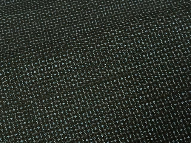 平和屋着物＃男性　長羽織　本場大島紬　100亀甲　総詰め　正絹　逸品　BAAU0032gt 平和屋着物□男性 羽織 本場大島紬 100亀甲 総詰め 正絹 逸品