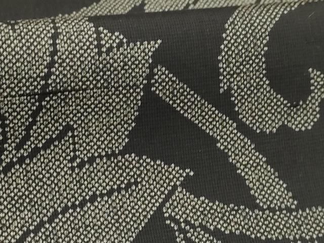 平和屋着物○本場大島紬 更紗花唐草文 正絹 逸品 未使用 CAAY8046gh