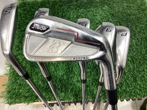 ●ブリヂストン　J15 DF　6本(5I～9I/PW)/S　ツアーAD AD-75　中古品 J15 DF アイアン(6本セット)  MODUS3 TOUR120(アイアン