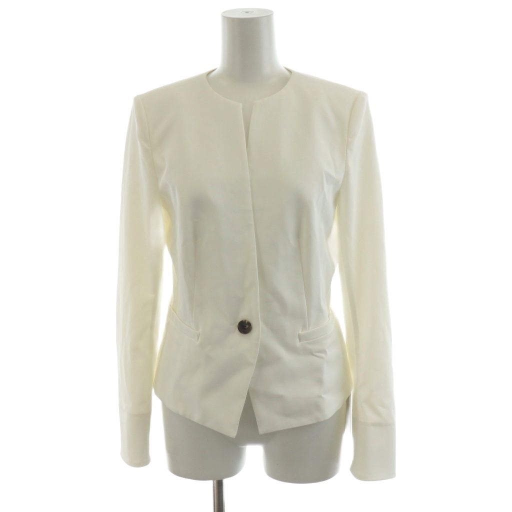 エポカ EPOCA 20SS 24 TWENTY FOUR JACKET Cool ノー ジャケット シングル 40 白 ホワイト M5E15-360-01 AN8