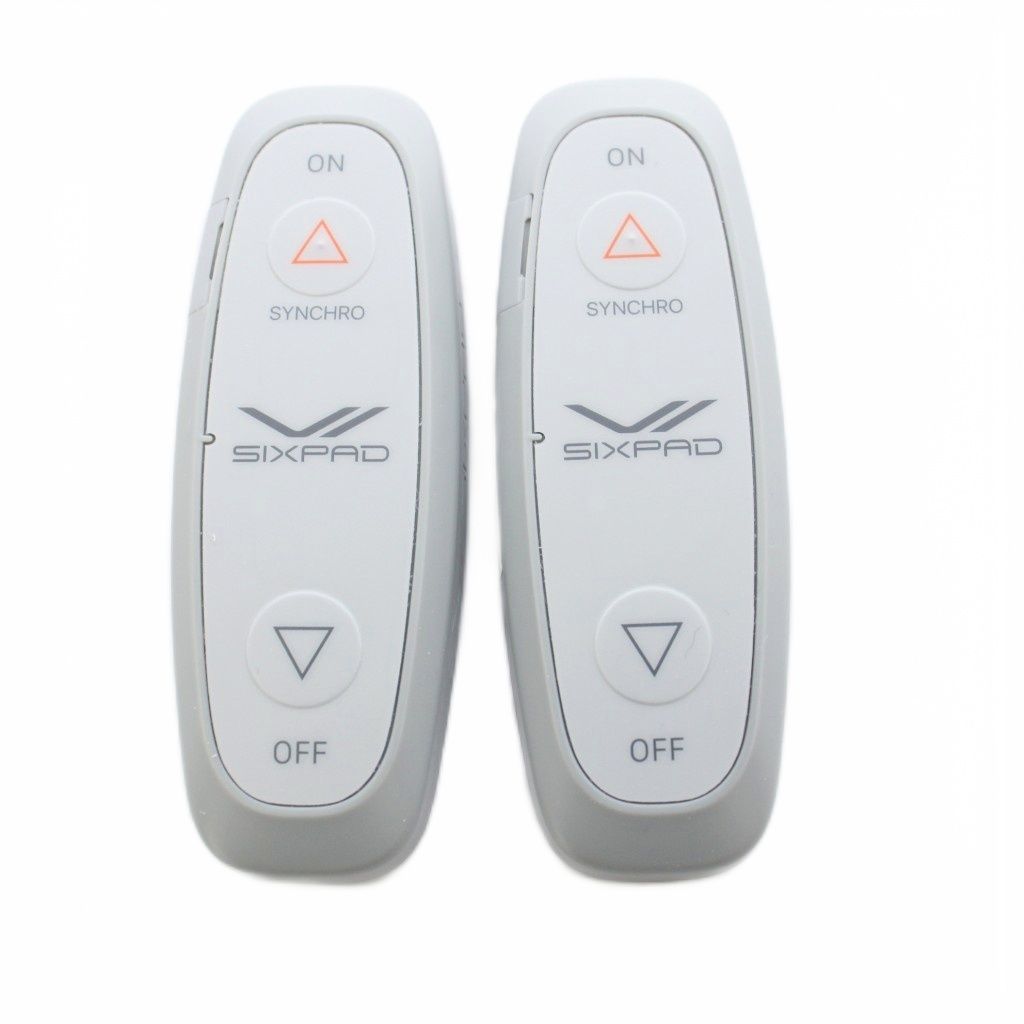 SIXPAD leg belt 2 シックスパッド レッグベルト2 コントローラーセット M-L ライトグレー SE-CM KU LLC-HASEGAWATOSO_COM