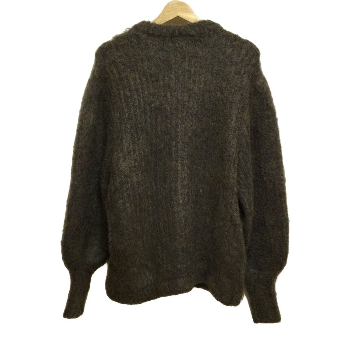 CLANE クラネ ブルゾン サイズ1 S レディース - グレーベージュ 長袖 ニット 秋 冬