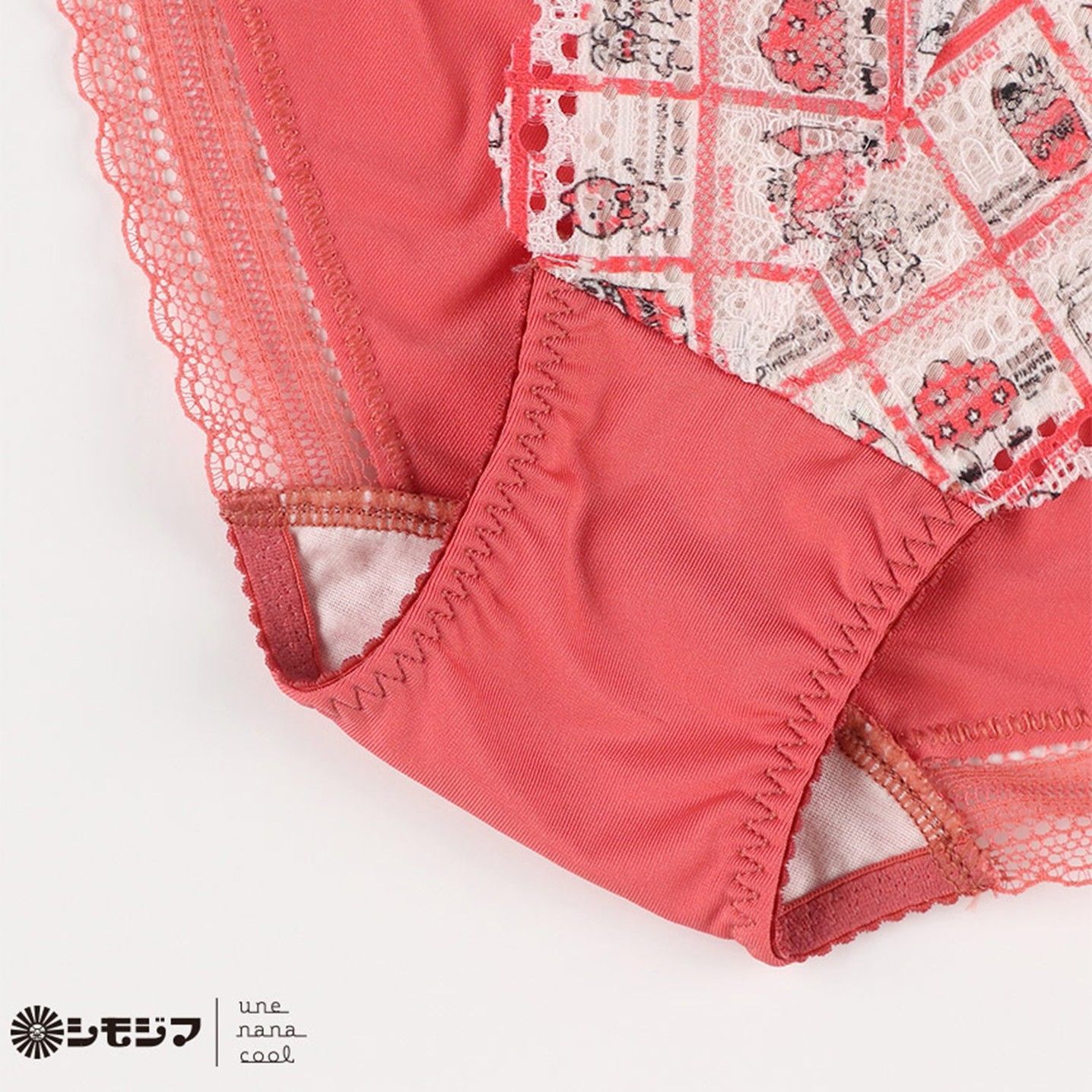□ブラジャー＋ショーツセット□【ウンナナクール公式】MADE WITH