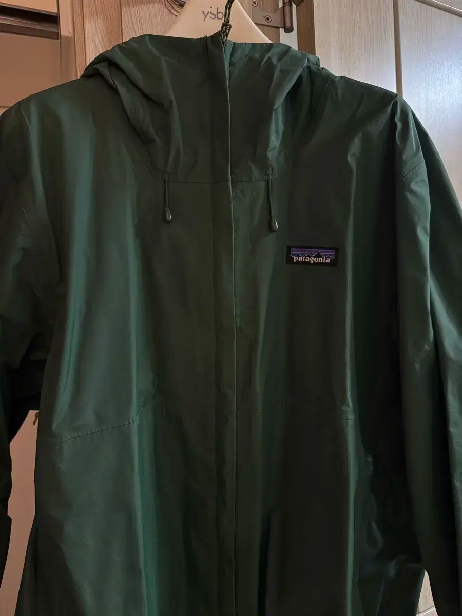 パタゴニア トレントシェル 3L レイン ジャケット 姫宮 桃李 パイナップル グリーン ウィンドブレーカー