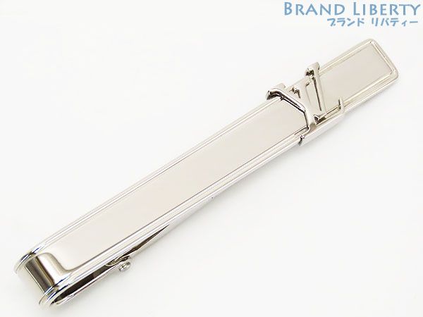 ルイヴィトン LOUIS VUITTON パンス クラヴァット LV イニシャル タイピン ネクタイピン タイバー タイクリップ シルバー M61981