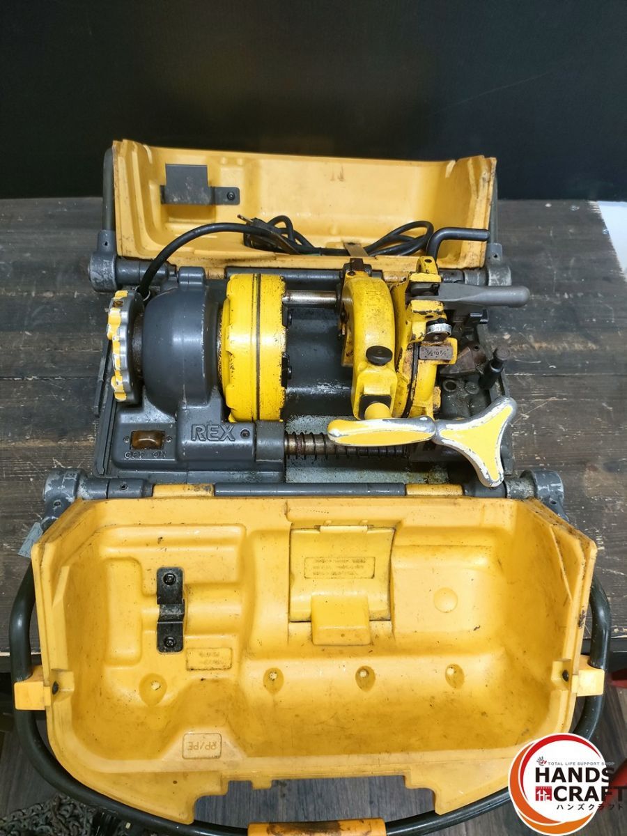 ● 品 品 REX レッキス工業 15A～25A ねじ切り機 S25A3 レッキススター25