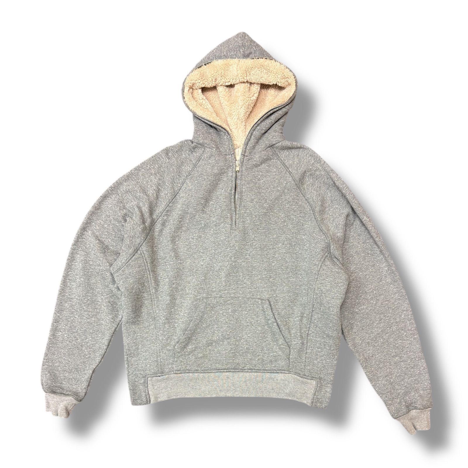FEAR OF GOD fourth collection ボアハーフジップパーカー フーディー 