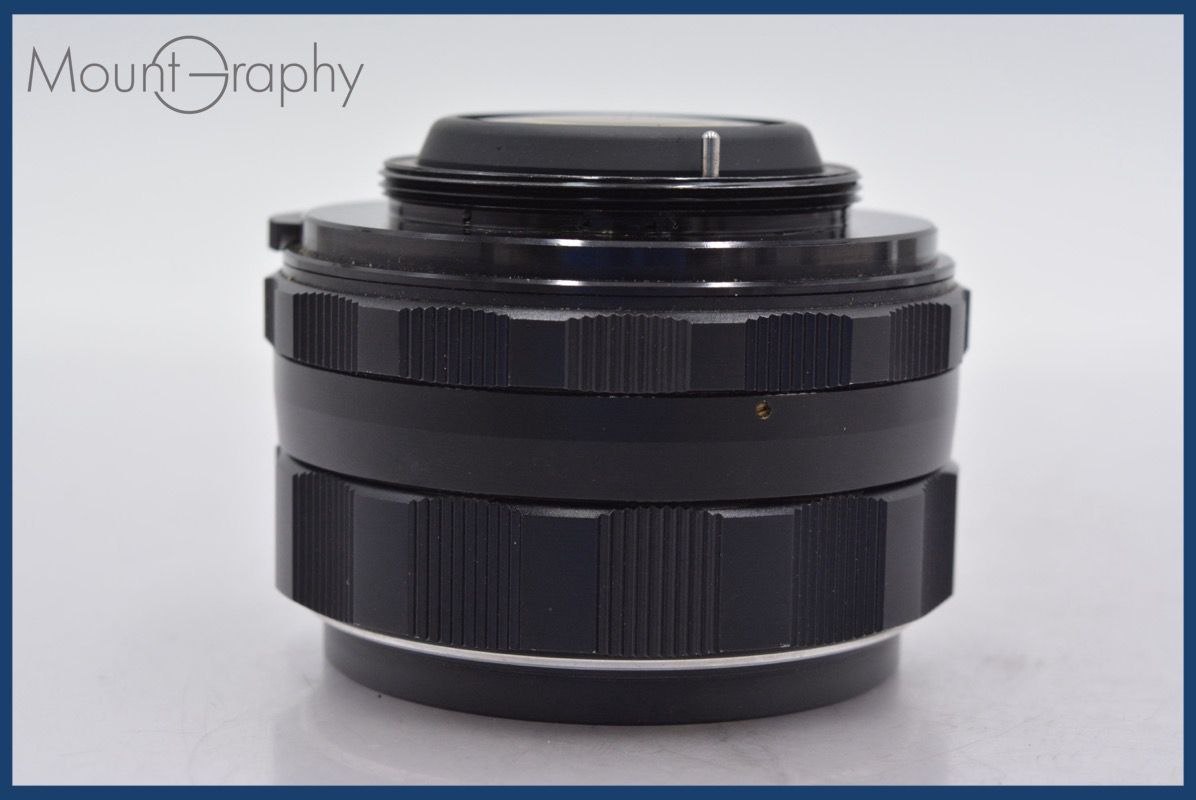【送料無料】 ペンタックス PENTAX Super-TAKUMAR 50mm F1.4 後期型 前後キャップ-レンズフィルター付 完動 同梱可 mj5791 全品無料！