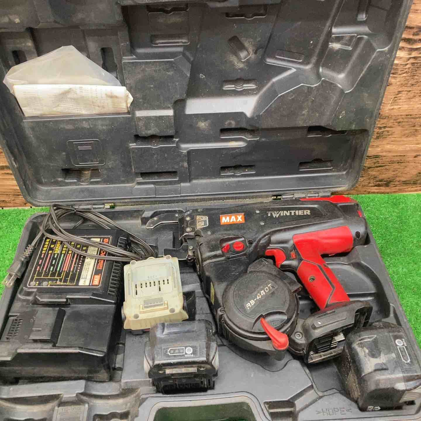 品 マックス MAX 鉄筋結束機 リバータイア RB-440T-B2CA|1440A 動作 済み 川越店