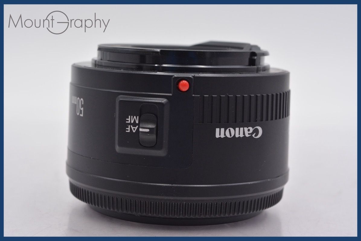 キヤノン Canon EF 50mm F1.8 II 前後キャップ-レンズフィルター 元 完動 同梱可 mj5813