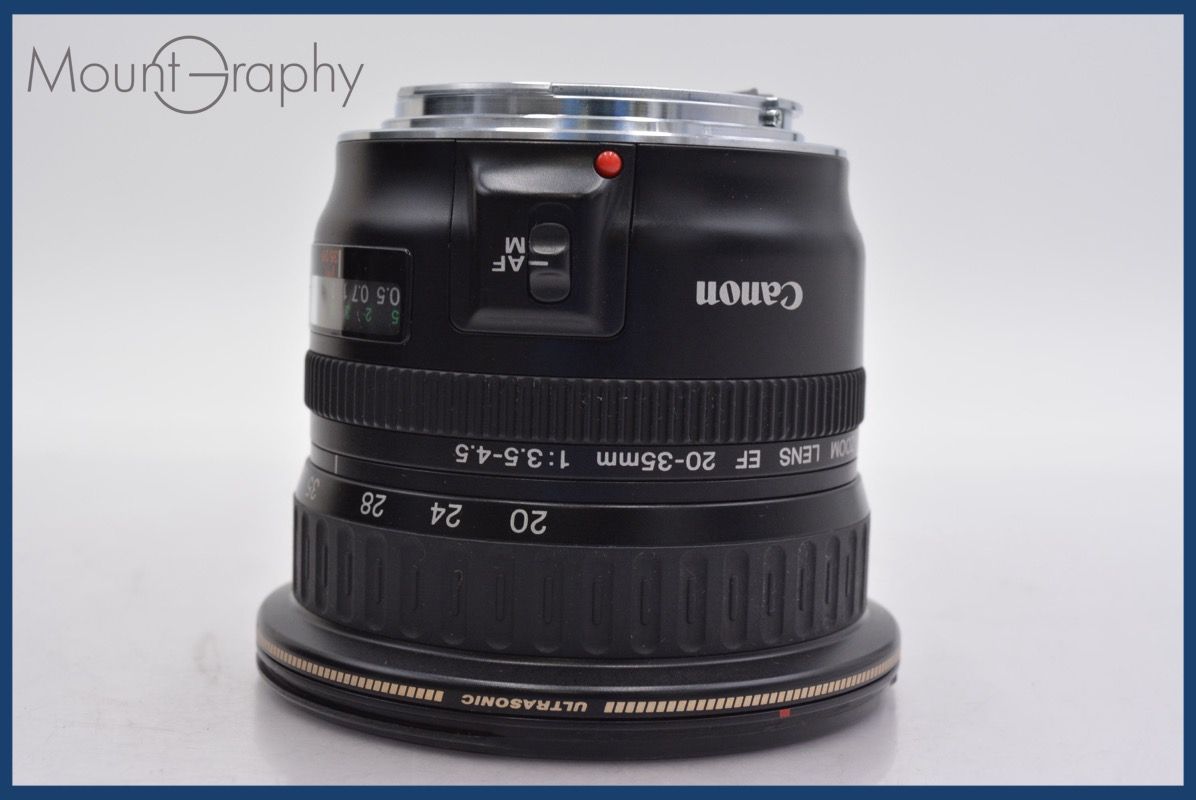 キヤノン Canon EF 20-35mm F3.5-4.5 USM 後キャップ フード 元 完動 同梱可 mj5814