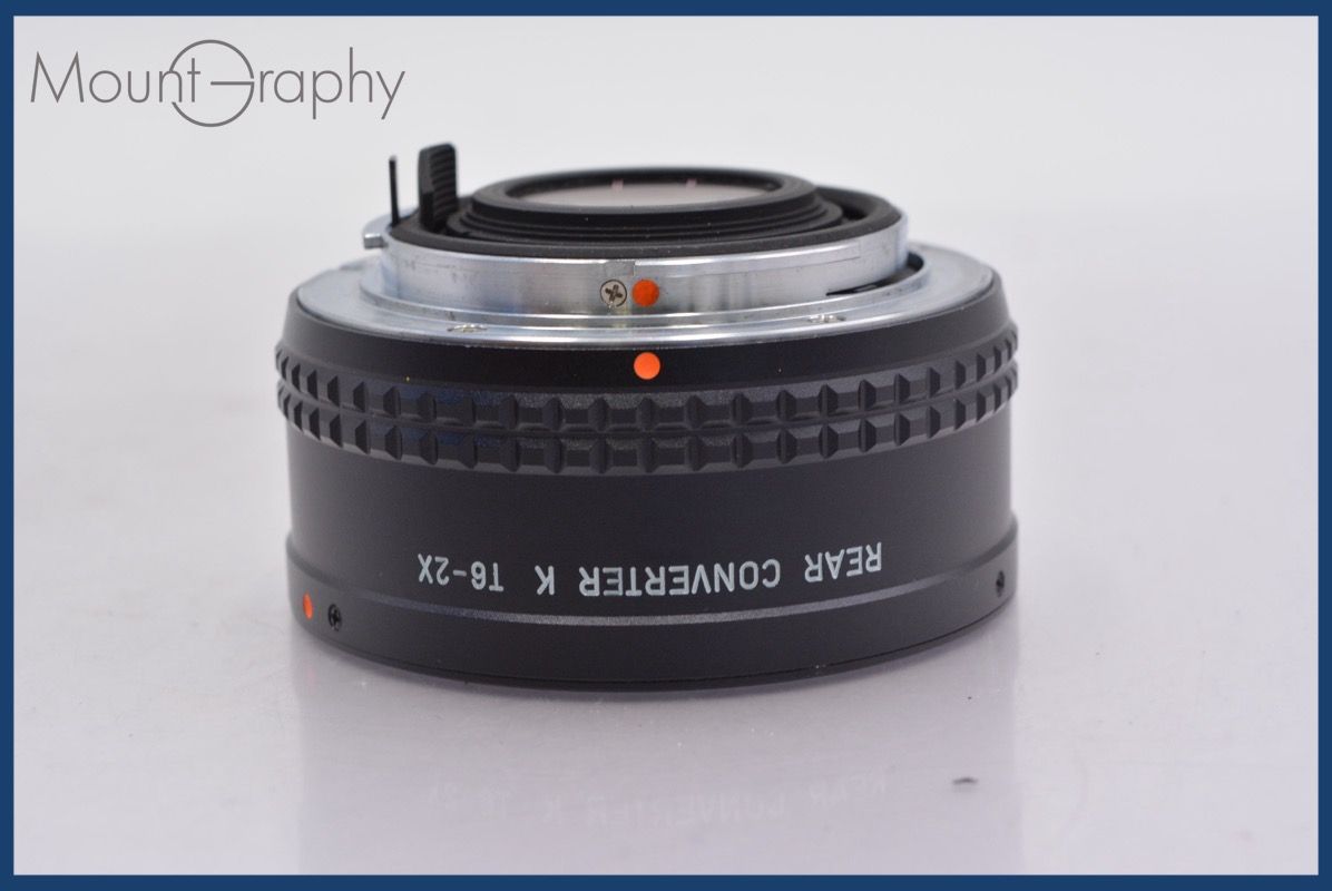 ペンタックス PENTAX REAR CONVERTER K T6-2X 前後キャップ付 完動 同梱可 mj5868