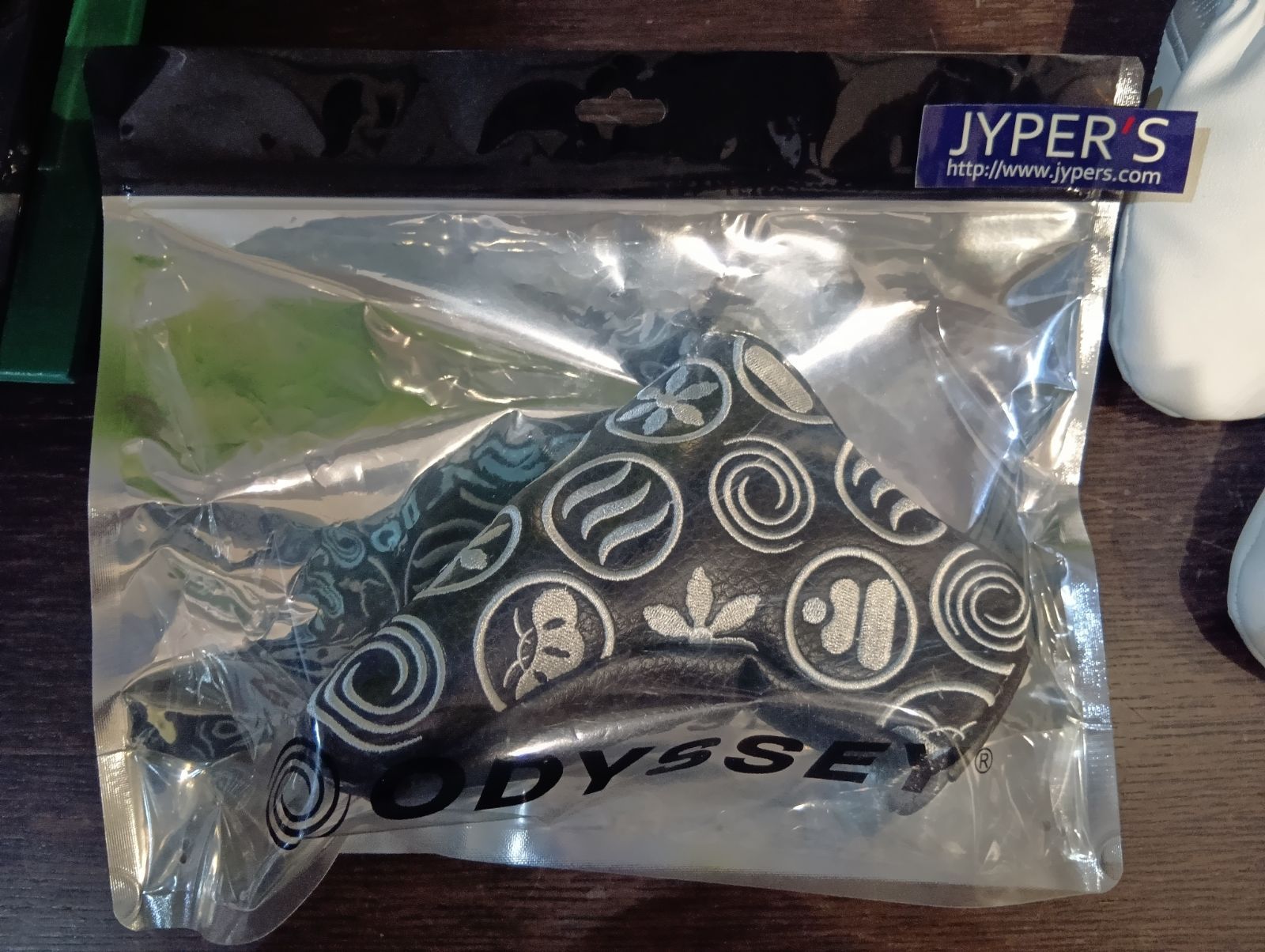 スコッティキャメロン 忍者パッティングディスク：ブラック：ワサビ