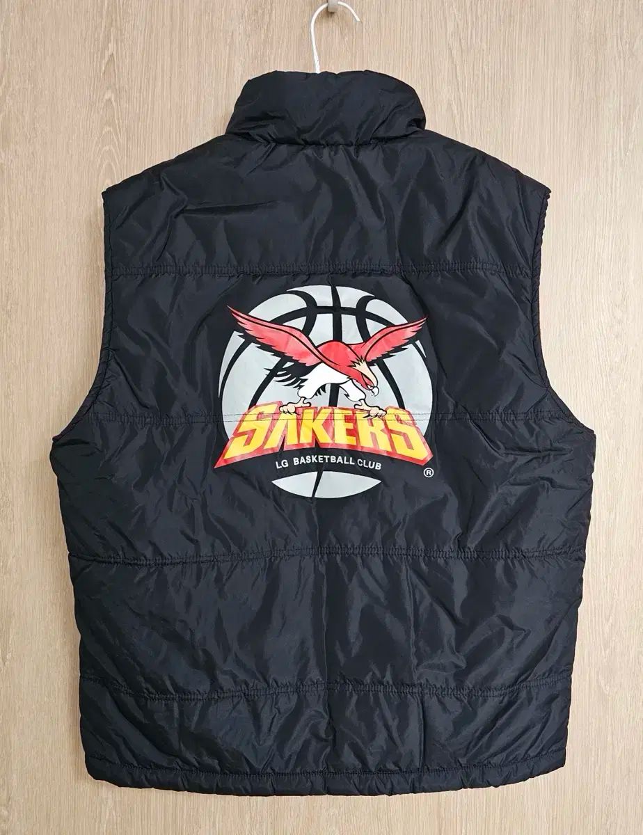 창원 LG세이커스 リバーシブル ダウンベスト L