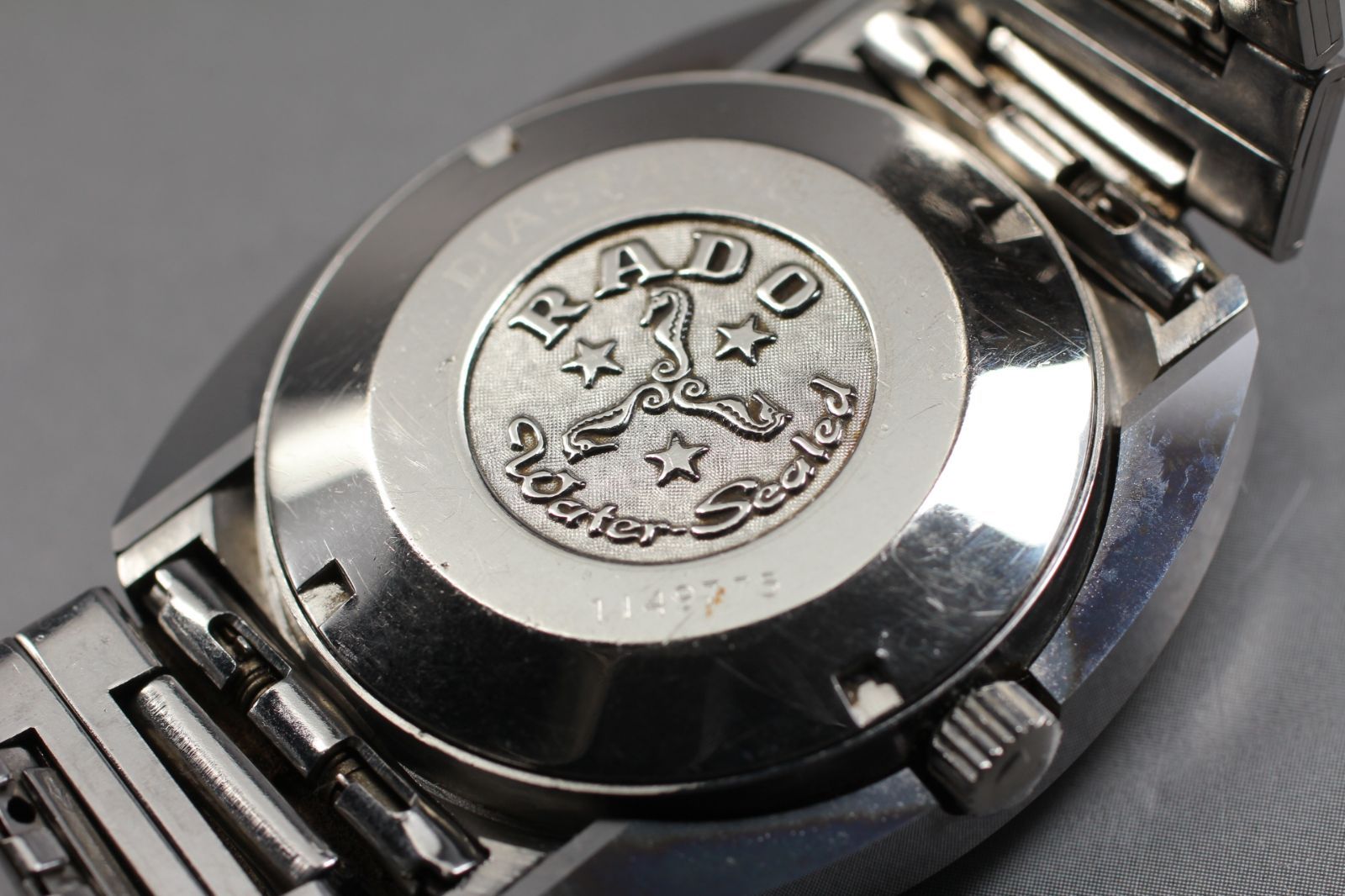 サイズ変更 メンズ 希少 RADO Diastar ラドー ダイアスター 1970年代製 デイト