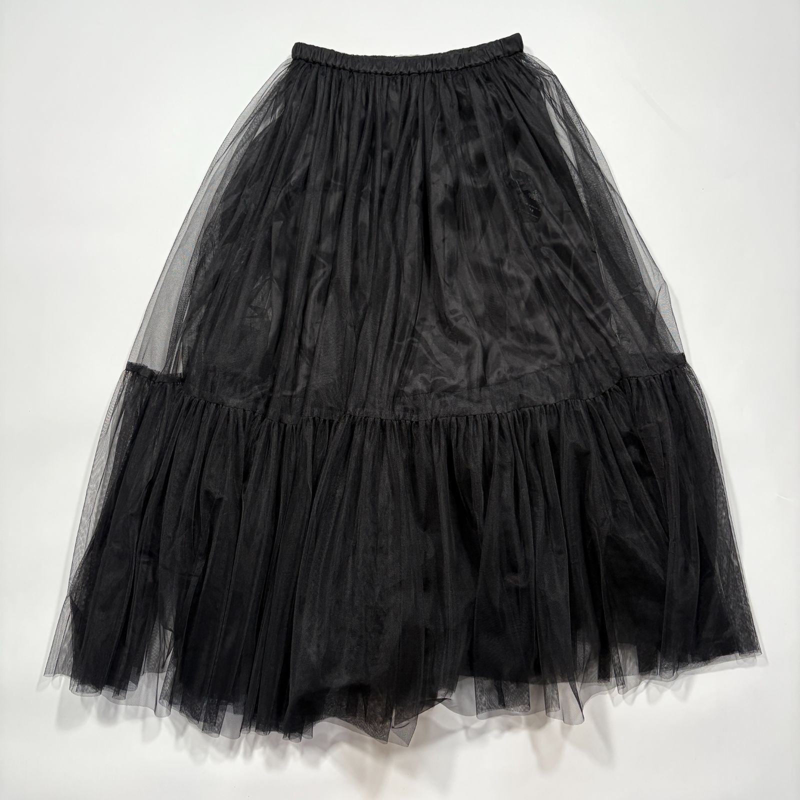 新品未使用　M-premier BLACK チュールスカート 36 黒　本日特価 1er Arrondissement プルミエアロンディスモン チュールフレア