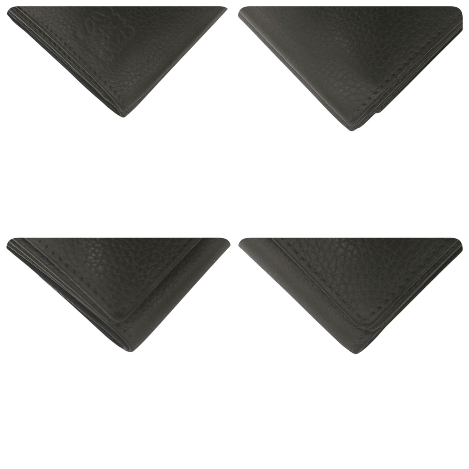 ロエベ　三つ折り財布　トライフォールドウォレット　ネイビー　ソフトグレインカーフ LOEWE トライフォールド ウォレット(ソフトグレインカーフ) ネイビー