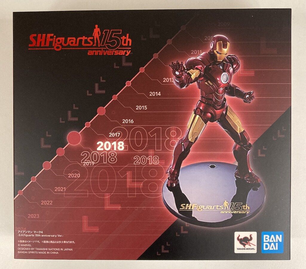 BANDAI SPIRITS S.H.Figuarts アイアンマン マーク4 -S.H.Figuarts 15th anniversary Ver.-