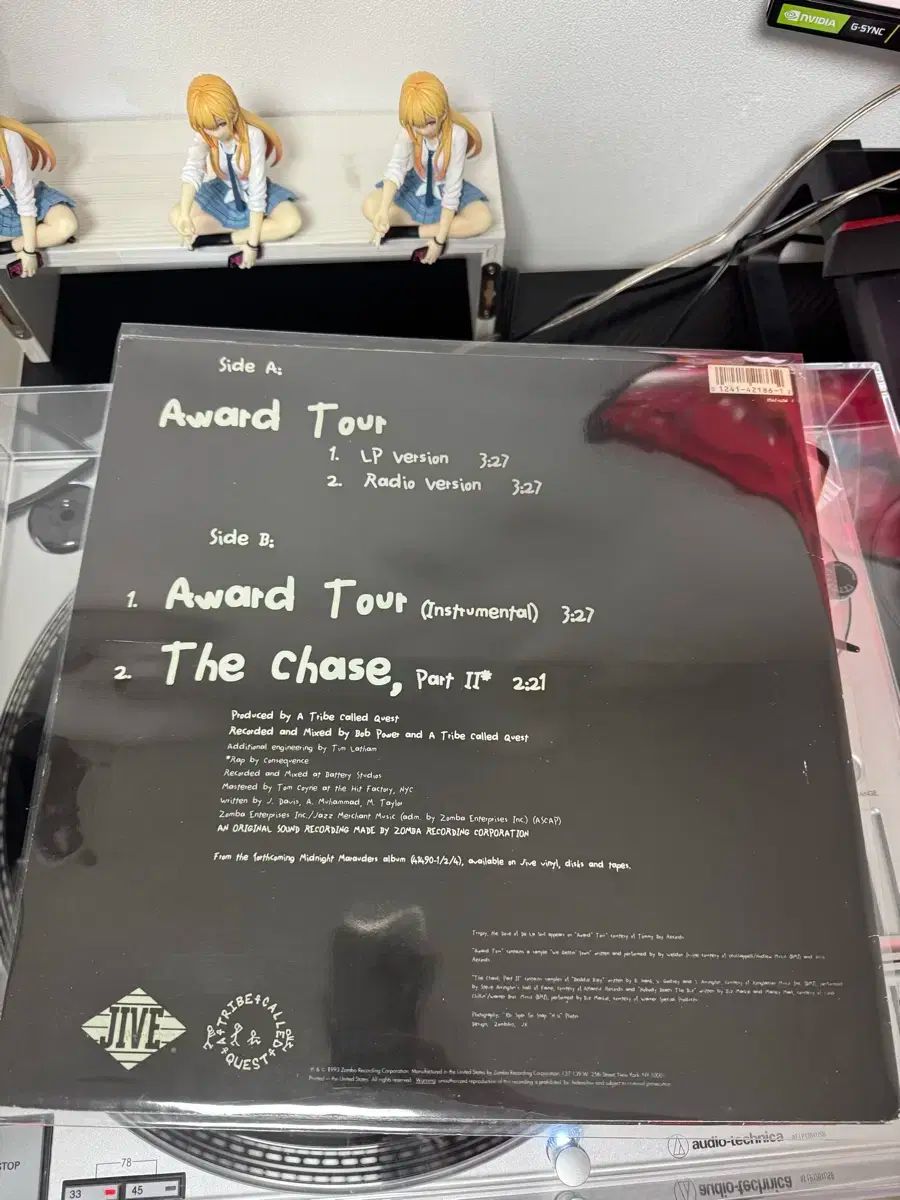 ヒップホップ LP A Tribe Called Quest ミスプリント エディション