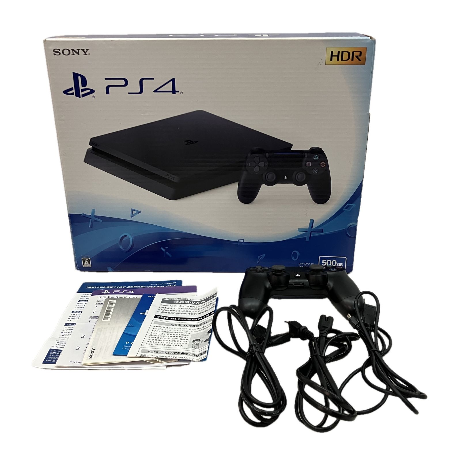 SONY PlayStation 4 CUH-2200A B01 500GB PS4 プレステ4 家庭用ゲーム機 C10558349