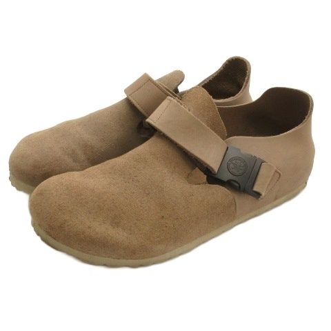 ビルケンシュトック BIRKENSTOCK LONDON TECH スエード サンダル 28cm トープ 251028E 靴